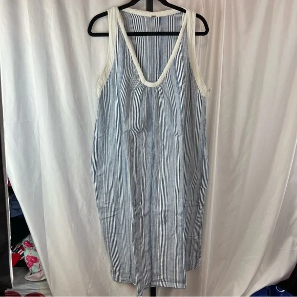 black short linen dress Bennette Dress - Black main image 1
